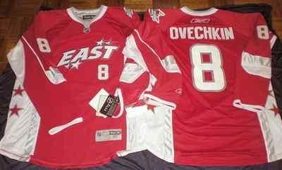 RBK EAST ALL STAR ALEXANDER OVECHKIN RED PREMIER JERSEY size MEDIUM 