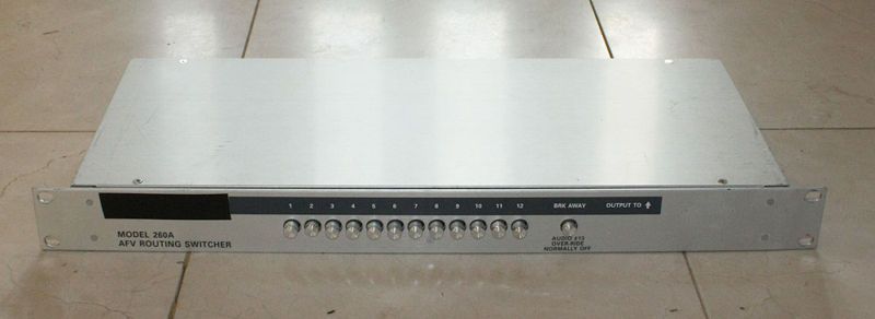 Shintron 260A AFV Routing Switcher  