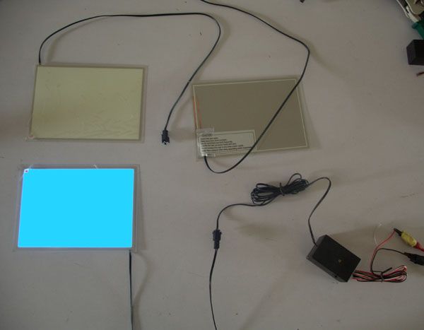 A6 size EL Panel Sheet Pad Back Light Display Backlight  