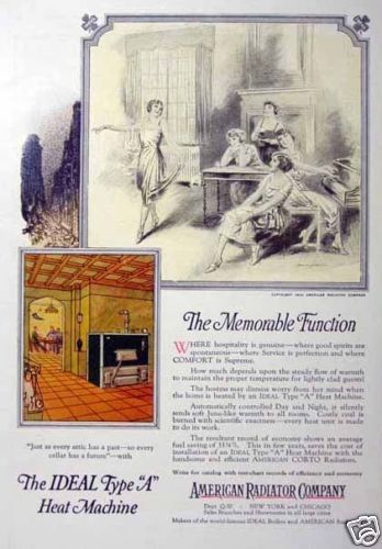 American Radiator Company HEAT MACHINE Will Grefe AD  