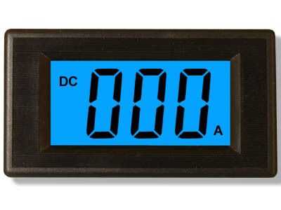 Blue Digital Amp Meter 5 amps No shunt required for CNC  