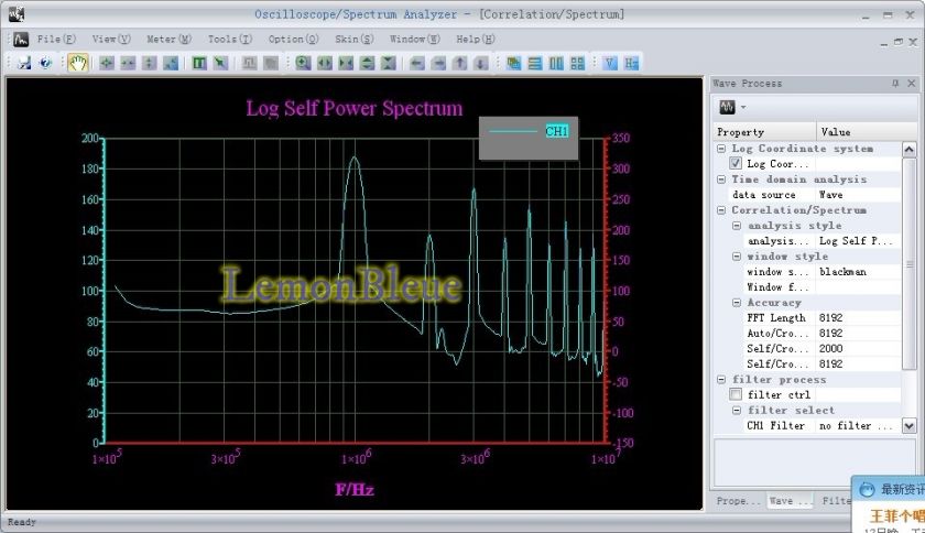 Dual Channel Digital Oscilloscope * Spectrum Analyzer *40M Bandwidth 