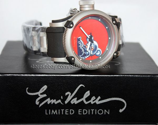   Edition Erni Vales Artist Series Swiss Made Model 11152 Leather Twin