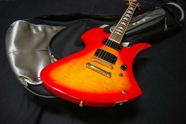 BURNY MG 85X Cherry Sunburst X JAPAN hide (316573105)  