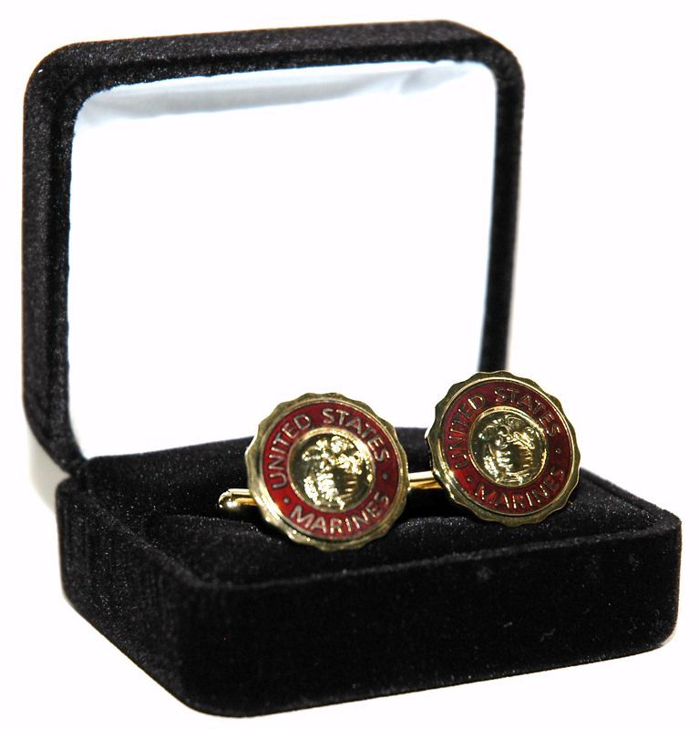 USMC United States Marine Corps LOGO Cuff Links  