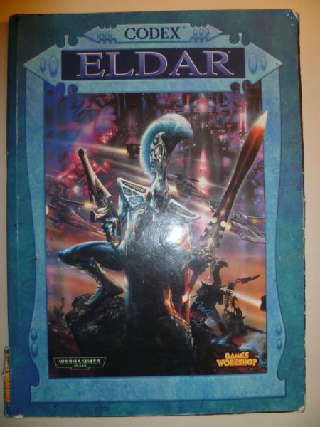 WARHAMMER 40,000 40K ELDAR CODEX ARMY BOOK  