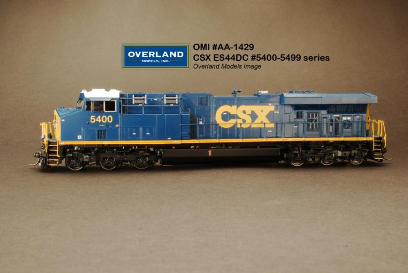 BRASS OMI AA 1429 CSX ES44DC #5400 SERIES F/P NEW  