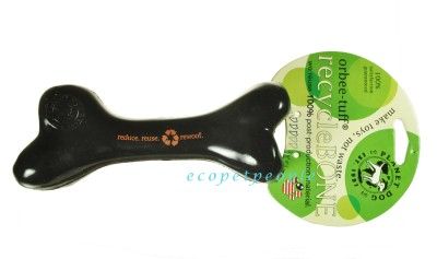 Planet Dog Orbee Tuff Recycle Dog Bone 6.5 Minty  