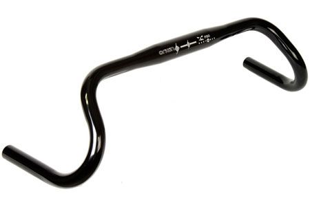 Origin8 Gary Off Road Drop Handle Bar 31.8mm BLACK Alloy Polished 