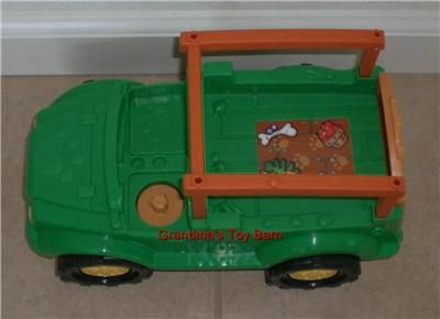 Fisher Price Little People ZOO TALKERS SAFARI TRUCK NEW  