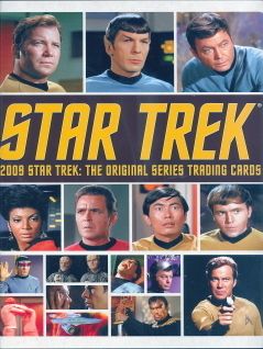 STAR TREK THE ORIGINAL SERIES 2009 CARD ALBUM BINDER  