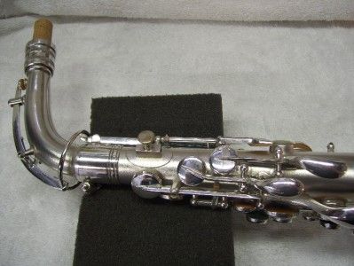 Transitional silver Conn Chu Berry Alto Sax saxophone, vintage, gold 