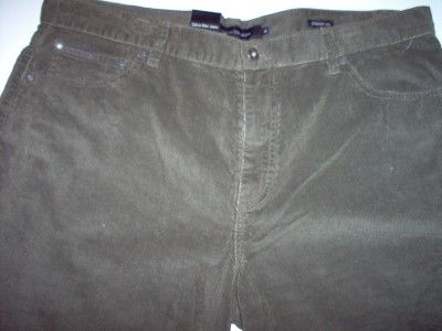 NWT CALVIN KLEIN Corduroy Relaxed Prescot Pants 30 X 30  