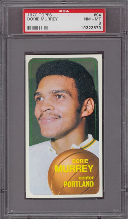 1970 Topps #94 Dorie Murrey Trailblazers PSA 8 *269735  