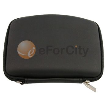 Black Hard Shell Carry Case Cover for Garmin 4.3 GPS  