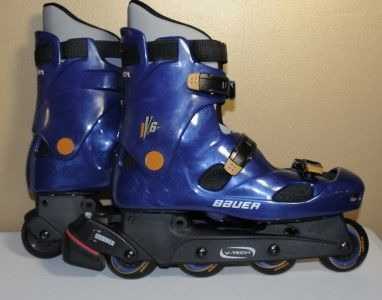 Bauer In line Rollar Blades Velocity sz 13D Mens NEW  