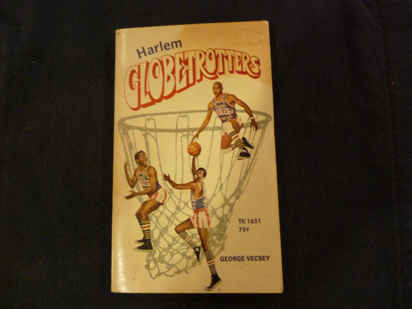 harlem globetrotters book george vecsey generals  