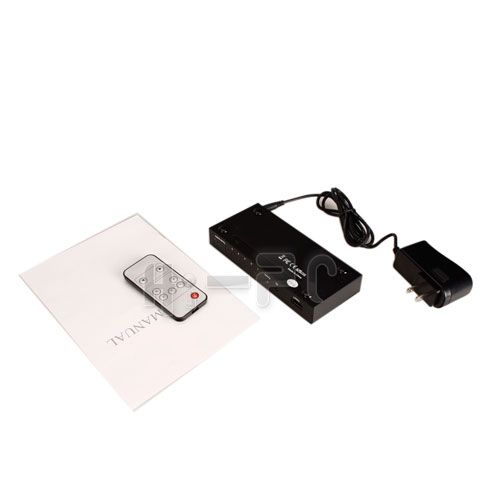 Port 1080P Video HDMI Switch Switcher Splitter + Remote control 