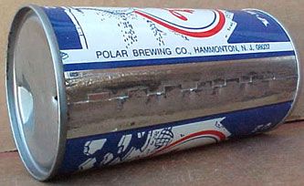 POLAR CERVEZA BEER Can BEAR Hammonton, NEW JERSEY Bear  