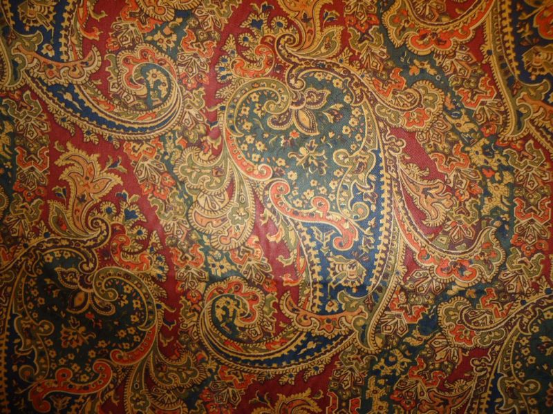 Mill Creek Damaris in Jewel Traditional Paisley Fabric  