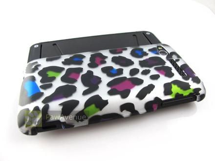 BIZARRE LEOPARD SKIN Hard Shell Faceplate Case Cover HTC Merge Phone 