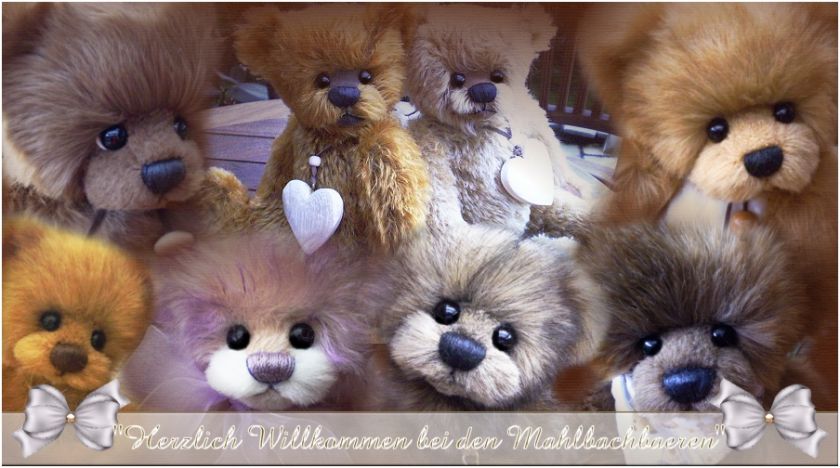 Fluffy*** 9 OOAK by Mahlbachbaeren   very nice to Himstedt etc 