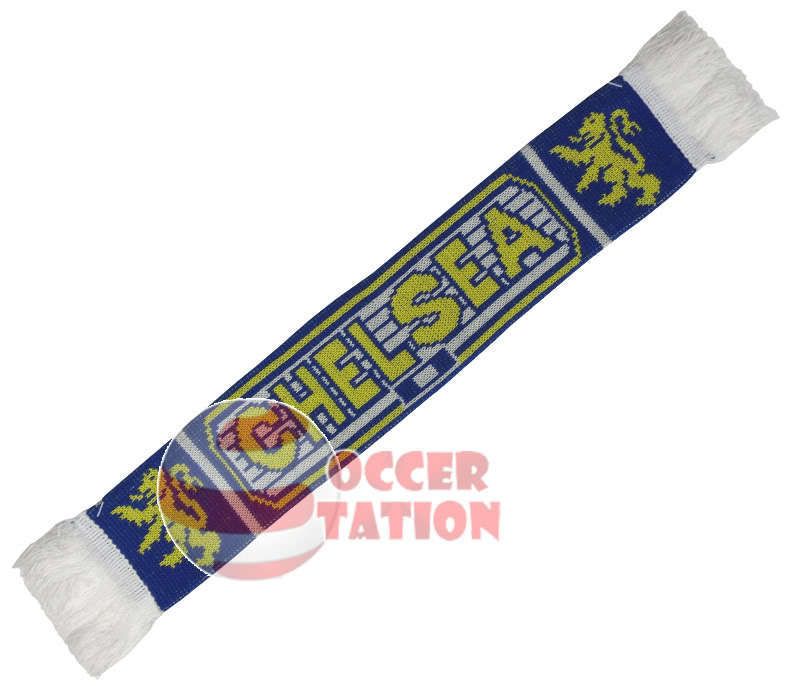 CHELSEA FOOTBALL CLUB MINI CAR HANGER SCARF  