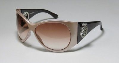 NEW BOUCHERON 77 BEIGE PALLADIUM PLATED SUNGLASS CRYSTAL RHINESTONES 