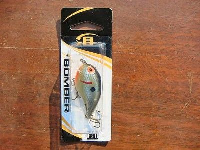 BOMBER Fancy Shad B05SLBFS Shallow Square A Crankbait Lure  