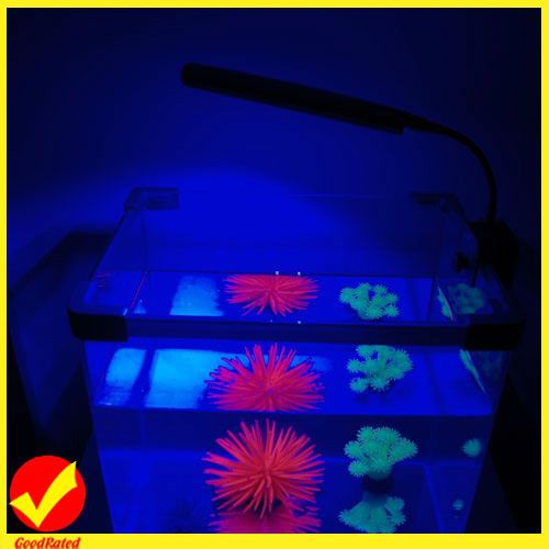   LED Light Saving Energy Aquarium Fish Tank 2 Mode Blue&White Lamp New