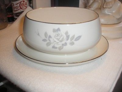 NORITAKE IVORY CHINA, ROSALIND   GRAVY BOAT  