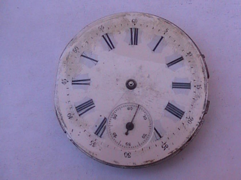 VINTAGE POCKET WATCH TABOR DEPOSE FOR REPAIR OR PARTS  