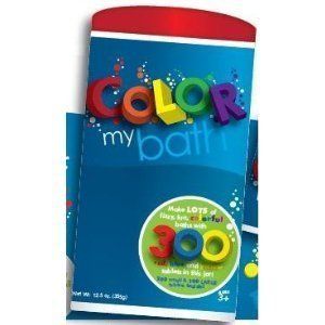 Color My Bath 300 Color Changing Bath Tablets 855731002133  