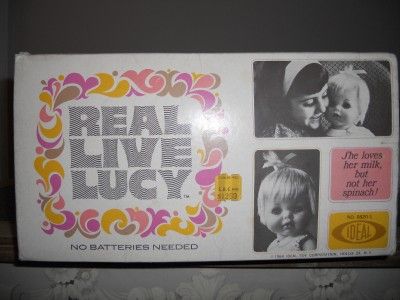 Vintage 1966 Real Live Lucy Doll Ideal 20 Mint in Box  