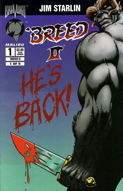 BREED II # 1 Jim Starlin · MALIBU/BRAVURA COMICS 1994  