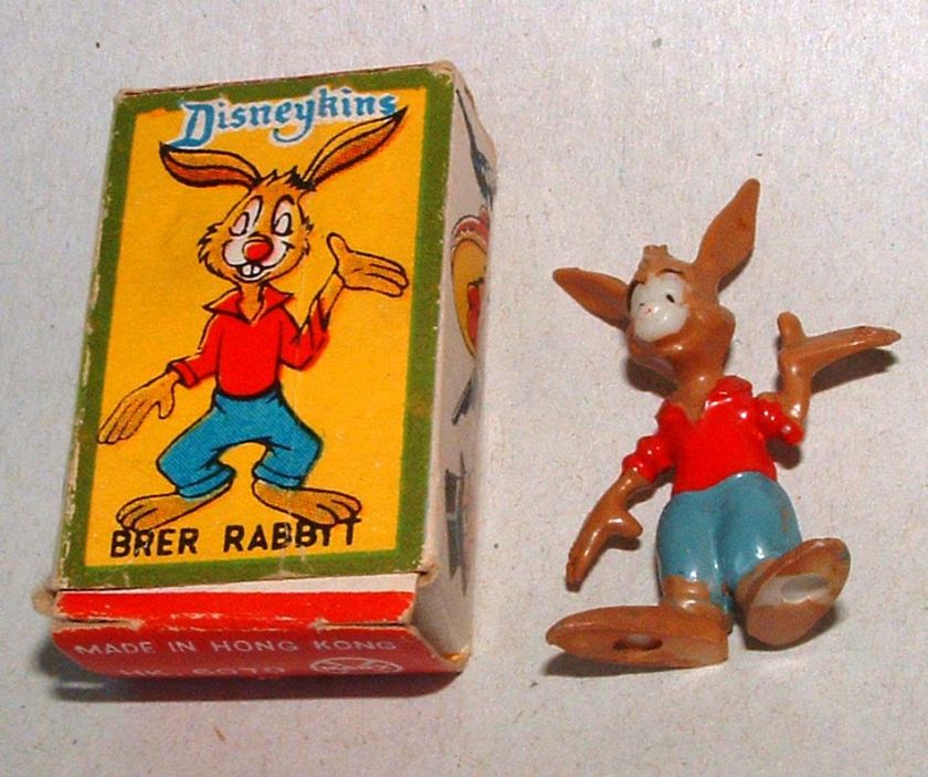 1960s MARX DISNEYKINS BRER RABBIT EXCELLENT CONDITION IN BOX  