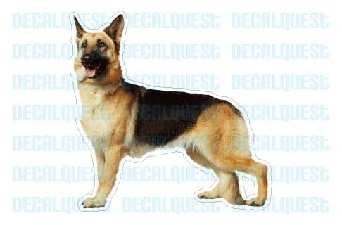 GERMAN SHEPHERD Dog Decal sticker car got graphic  