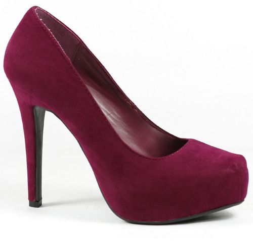 Raspberry Purple Platform Pump 9 us Anne Michelle  