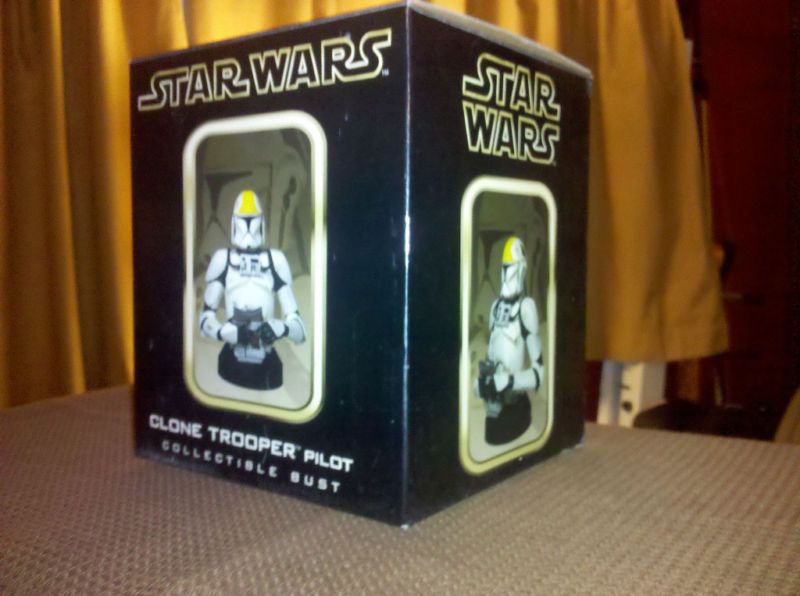 Clone Trooper Pilot Bust Star Wars  