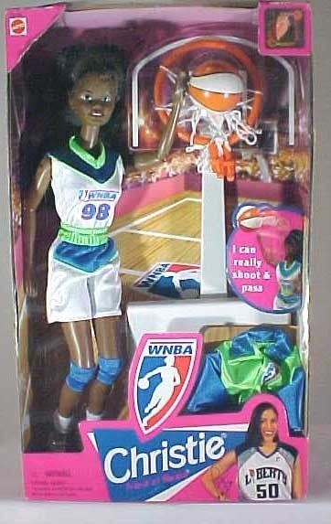 1998 Barbie STACIE Doll WNBA New NRFB Basketball  