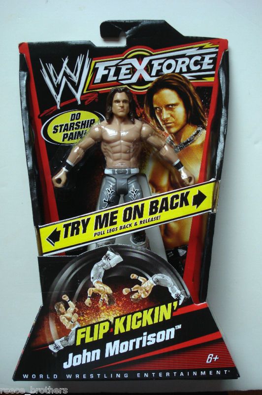 WWE Flex Force JOHN MORRISON Flexforce Figure NEW 027084785586  