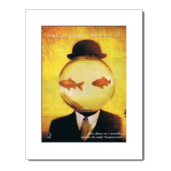 COUNTING CROWS Recovering Satellites Matted Mini Poster  