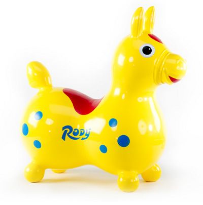 NEW Hopping Rody Horse For Active Kids #8002 in YELLOW  