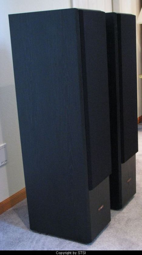 Pinnacle Classic Gold Aerogel Tower Speakers ~STSI  