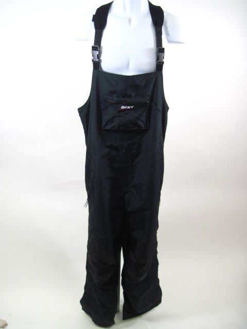 DKNY ATHLETIC Mens Navy Overalls Snow Pants Sz M  