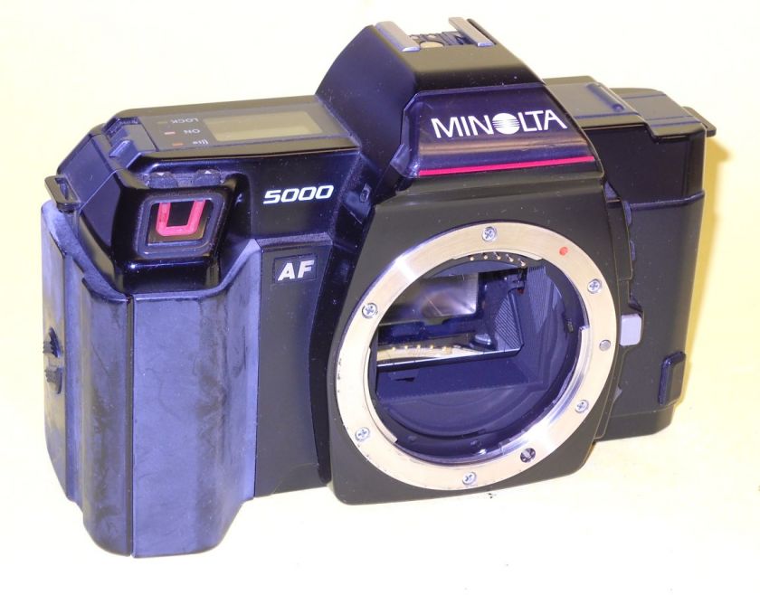 Minolta 5000 autofocus SLR in extremely good condition  