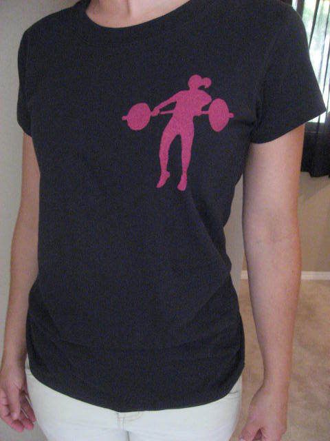 Ladies Clean&Jerk Tshirt (by MetconClothing) crossfit  