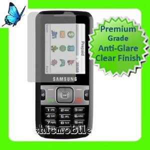 NET 10 CLEAR SCREEN PROTECTOR ~ SAMSUNG R451C R451 Case  