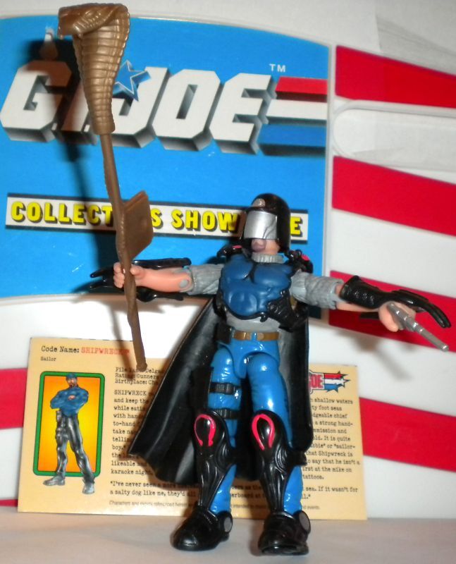 GI JOE ~ 2003 SHIPWRECK in Cobra disguise v6 ~  