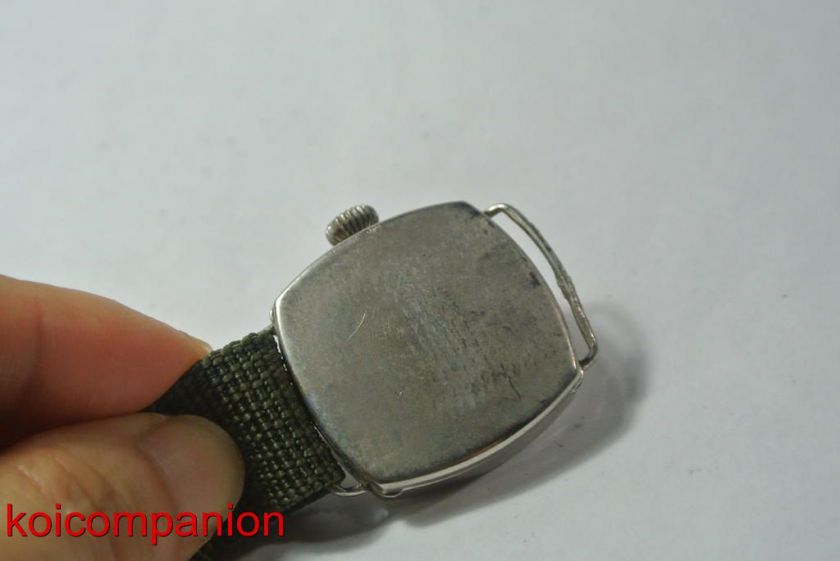   Mido Very RaRe Military 3 adjs 15J Manual Wind Sub second Mens Watch